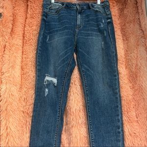 Butt, I Love You Wax Jean High Rise Skinny Jeans